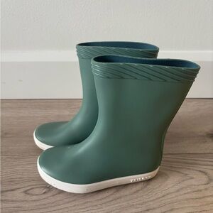 Kids 10T 27/28 Euro Tribord Green Rain Boots